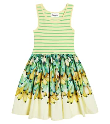 Cassandra Lots Of Bananas cotton dress | Molo