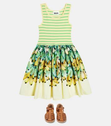 Cassandra Lots Of Bananas cotton dress | Molo