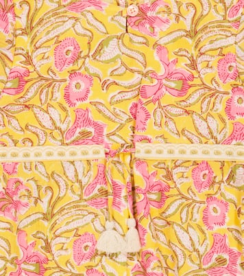 Bebé - body Mayalia de algodón floral | Louise Misha