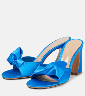 Rosie satin mules | Gianvito Rossi