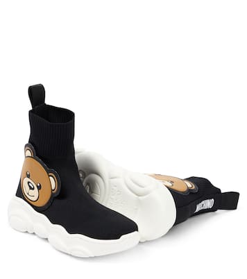 Stivaletti con logo | Moschino Kids