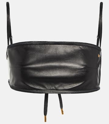 Bralette aus Leder | Tom Ford