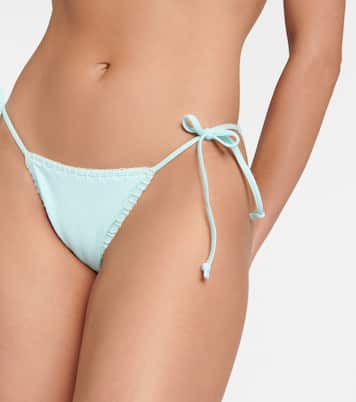 Braga de bikini de tiro medio bordada | Marysia