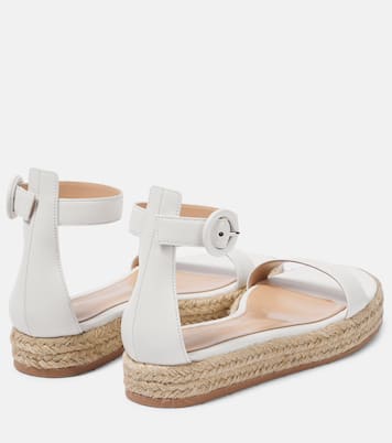 Sandali espadrillas con platform in pelle | Gianvito Rossi
