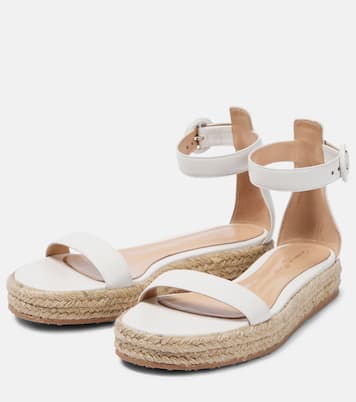 Sandali espadrillas con platform in pelle | Gianvito Rossi