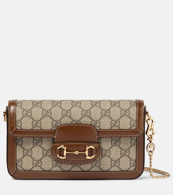 Gucci Horsebit 1955 canvas clutch | Gucci