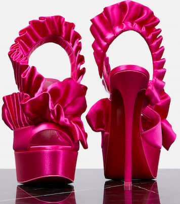 Sandali Froufrou Alta 150 in raso | Christian Louboutin