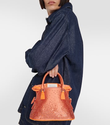 5AC Classique Micro satin shoulder bag | Maison Margiela