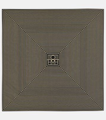 Pañuelo Monogram de algodón y seda | Toteme