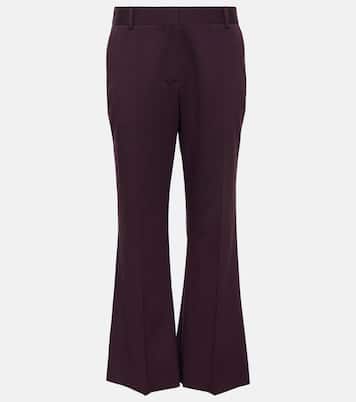 Pantaloni flared Fossett in lana | Altuzarra