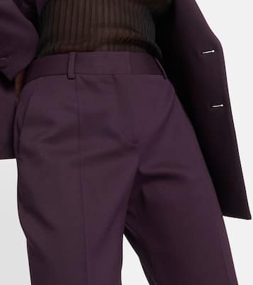 Pantaloni flared Fossett in lana | Altuzarra
