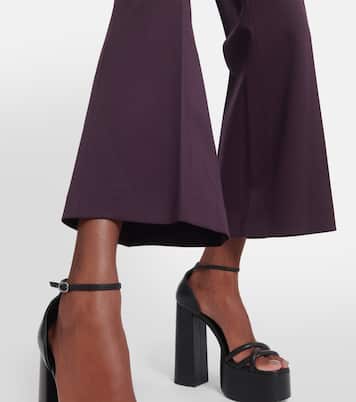 Pantaloni flared Fossett in lana | Altuzarra