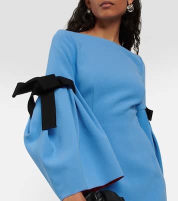 Midikleid Venturi aus Crêpe | Roksanda