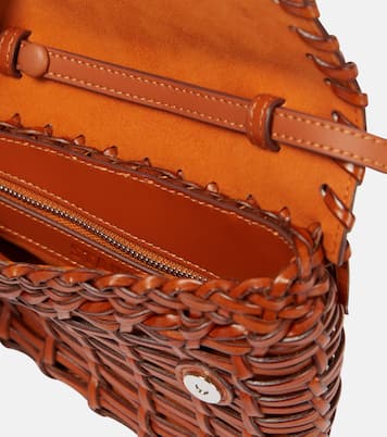 Sac à bandoulière Acute en cuir | Staud