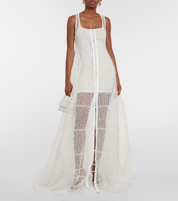 La Robe Dentelle sequined gown | Jacquemus