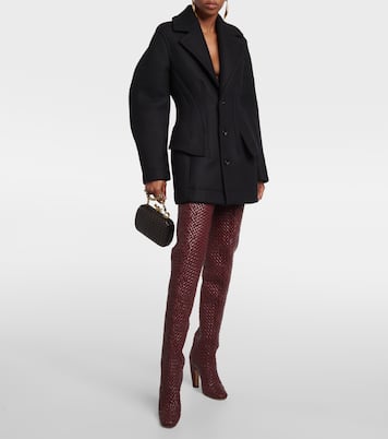 Overknee-Stiefel Canalazzo aus Leder | Bottega Veneta