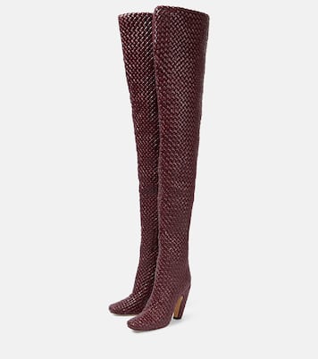 Overknee-Stiefel Canalazzo aus Leder | Bottega Veneta