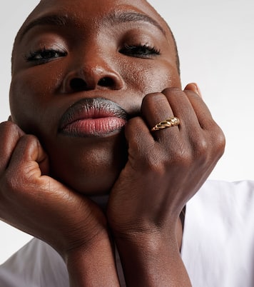 Bague Brioche en or 10 ct | Stone and Strand