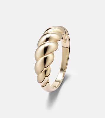 Bague Brioche en or 10 ct | Stone and Strand