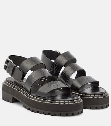 Lug leather sandals | Proenza Schouler