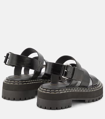 Lug leather sandals | Proenza Schouler