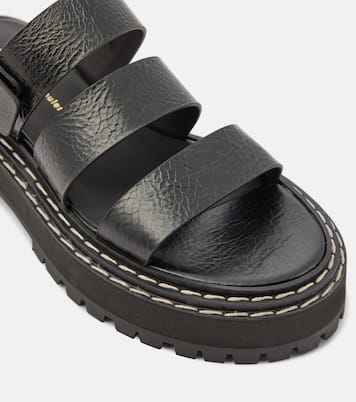Lug leather sandals | Proenza Schouler