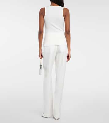 Callisto embellished jersey top | Christopher Esber