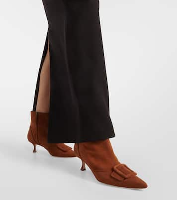 Stivaletti Baylow in suede | Manolo Blahnik