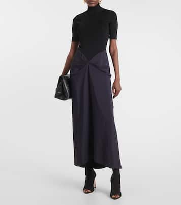 Peep Toe over-the-knee boots | Victoria Beckham