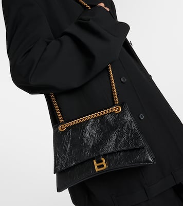 Borsa a spalla Crush Medium in pelle | Balenciaga