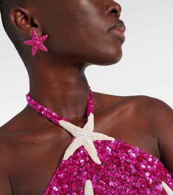 Boucles d'oreilles Starfish à ornements | Valentino