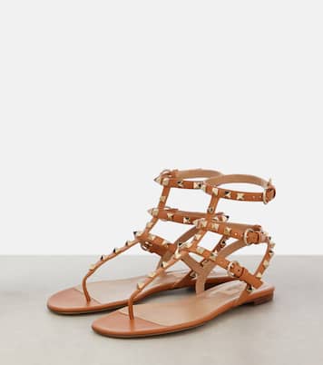 Sandalias Rockstud de piel | Valentino Garavani
