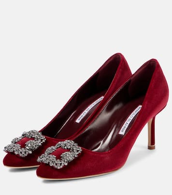 Salones Hangisi 70 de terciopelo adornados | Manolo Blahnik