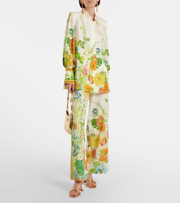 Weite High-Rise-Hose | Alémais