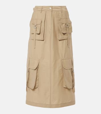 Jupe cargo en coton mélangé | Acne Studios