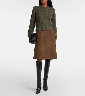 Pull Napier en cachemire | Loro Piana