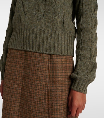 Pull Napier en cachemire | Loro Piana