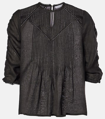 Top Bryce in lino | Veronica Beard