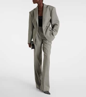 Draped wool-blend corset | Magda Butrym