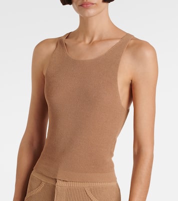 Top in maglia di misto cotone | Aya Muse