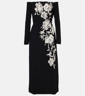 Abito midi con ricamo | Elie Saab