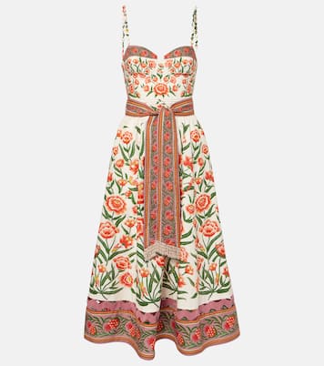 Robe midi en coton imprimé | Farm Rio