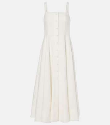 Linen midi dress | Faithfull