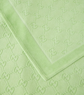 Telo mare in cotone GG  | Gucci