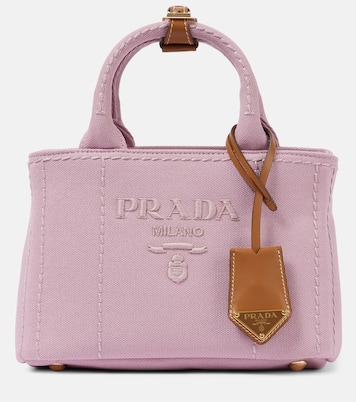 Borsa a spalla Mini in canvas | Prada