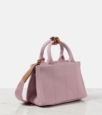Borsa a spalla Mini in canvas | Prada