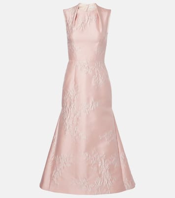 Abito Kissa in jacquard | Emilia Wickstead