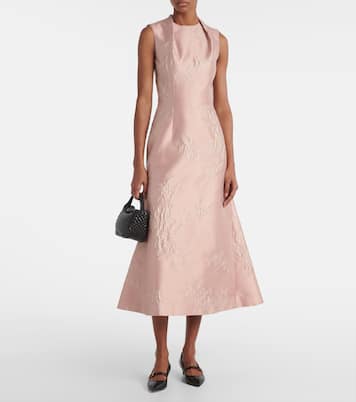 Abito Kissa in jacquard | Emilia Wickstead