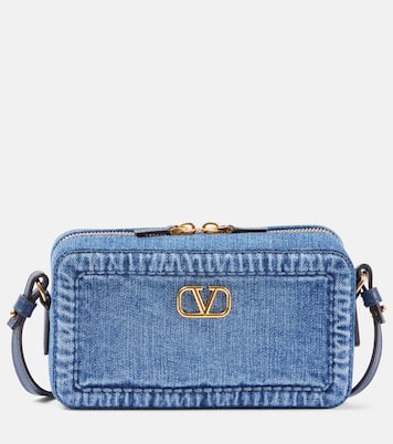 Sac Alltime Mini en jean | Valentino Garavani