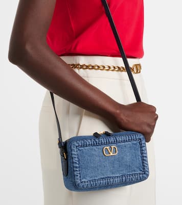Sac Alltime Mini en jean | Valentino Garavani